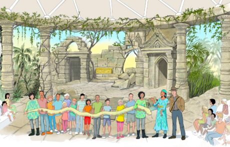 jungle_island_guardians_show_sketch_1