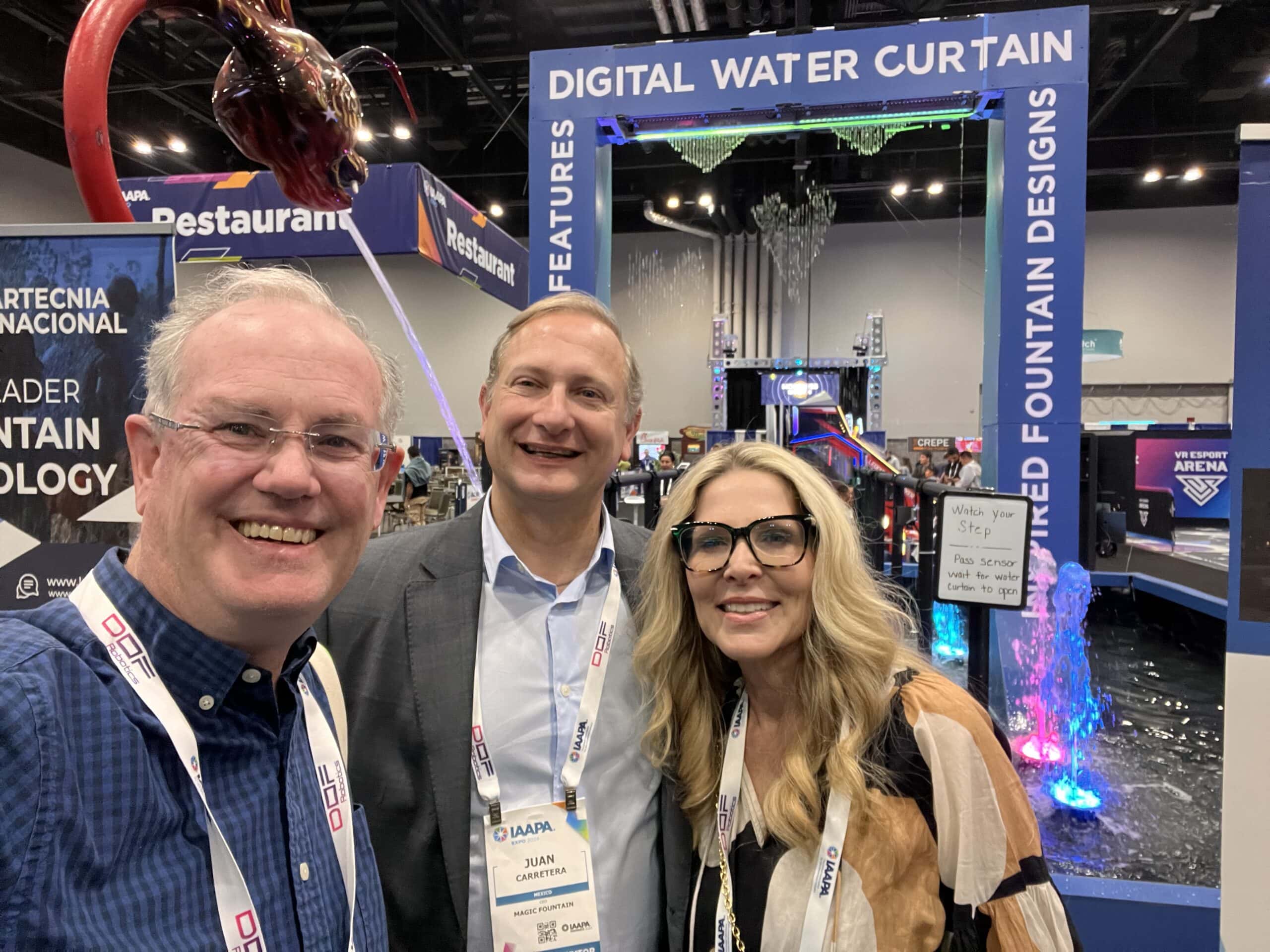 IDEAS team with the Digital Water Systems vendors at IAPPA EXPO 2024